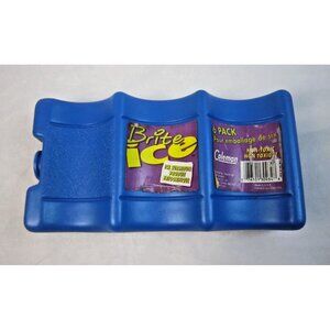 Coleman Chillers Brite Ice 6-Packer Can Cooler Six Pack Vintage Retro Blue